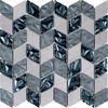 Mosaico de vidrio de diamante de ola | Musivo ｜ Wave
