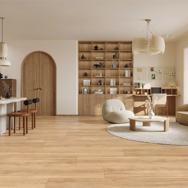 Azulejos de acabado de madera para piso-q301801GP