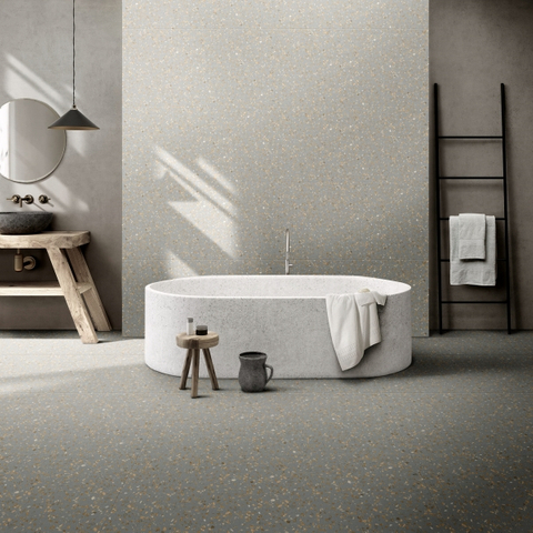 Azulejos de terrazo para baño