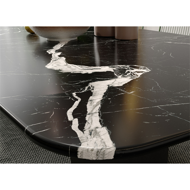 Mesa de piedra sinterizada de cuerpo entero