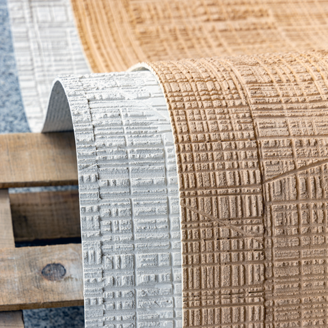 Madera flexible en piedra flexible