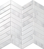 Mosaico de cerámica CARARRA WHITE 