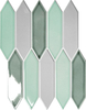 Forma de mosaico de cerámica forma de flecha 