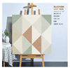 Azulejo decorativo con patrón triangular de 600x600 mm-C62H7