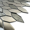 Mosaico de vidrio plateado electroplacado -dgs24 barhoo
