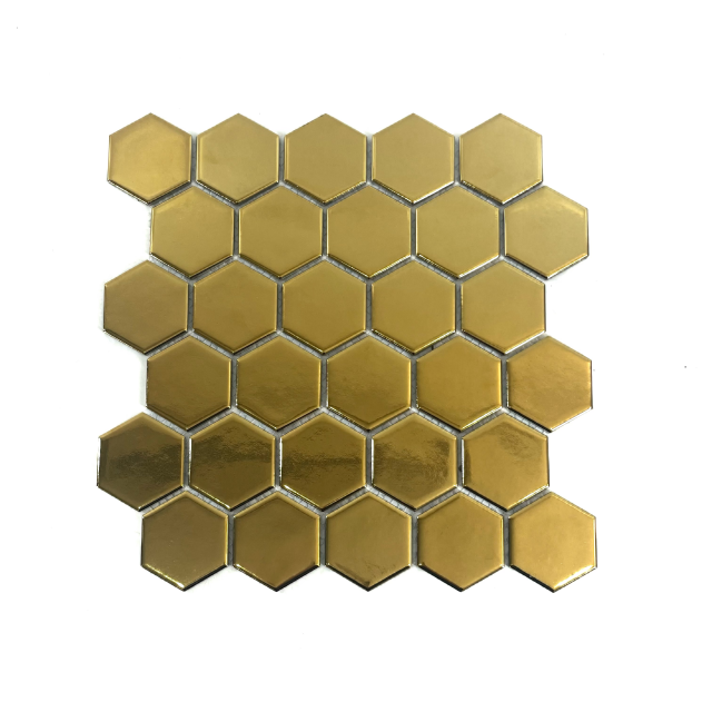 Estilo moderno mosaico electroplacado -dpg16 lujo