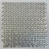 Mosaico de aluminio negro para proyectos de bricolaje-sab38