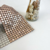 Mosaic de aluminio de oro rosa-sak01