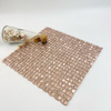 Mosaic-SAK02 montado en malla de aluminio de oro premium