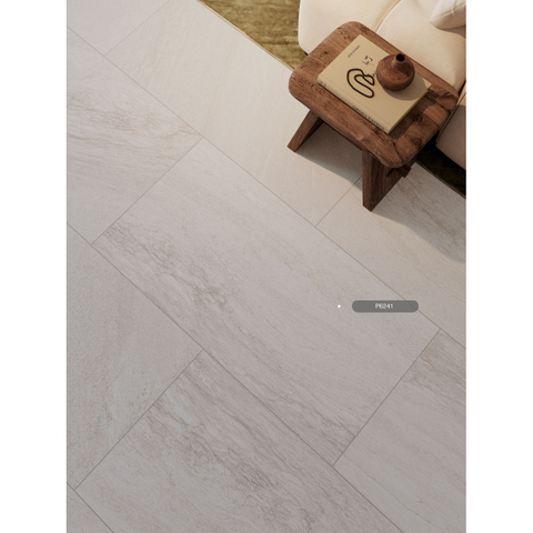 Azulejo de porcelana con apariencia de arenisca de 600x1200 mm-P6241