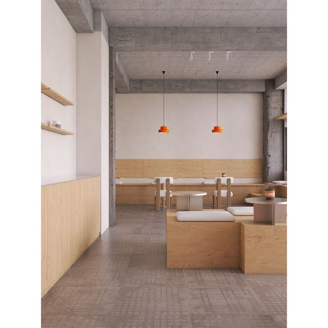 Azulejo de patrón gris de 600X600 mm-BG03