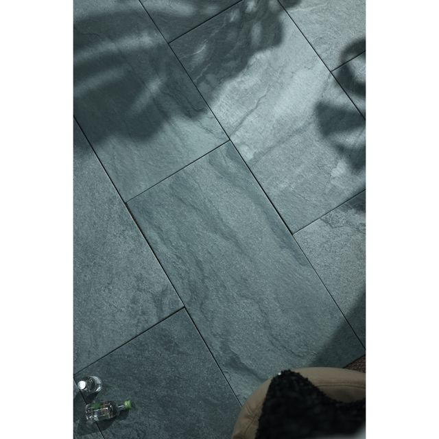 Azulejos de piscina vintage-Bali Stone Green