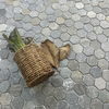 Piedra hexágono de mosaico
