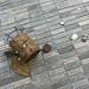 Protección contra salpicaduras de mosaico de piedra natural