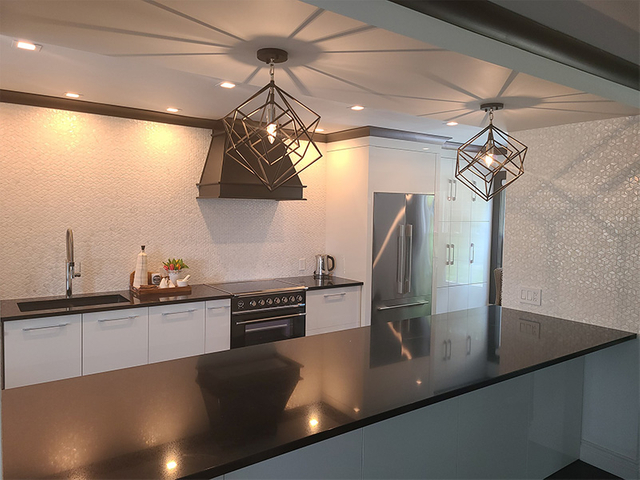 Decoración interior de villa