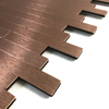 Mosaico de aluminio Rosegold