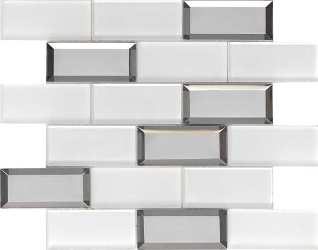 Azulejos de mosaico-3DBevelled06