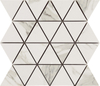 Mosaico de Porcelana Blanca Cararra