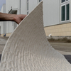Tablero de piedra de revestimiento de piedra de superficie curva