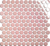 Azuleos de cerámica Mosaico Backsplash Tafup Cupup Rose 