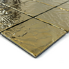 Mosaico de vidrio cuadrado electrochado -dgg16 luxe 