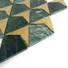 Mosaico de mármol verde-dsm32 miseno