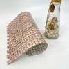 Mosaico de aluminio de oro rosa para proyectos de bricolaje-sak08