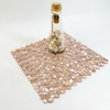 Mosaico de aluminio sólido de oro de rosa industrial