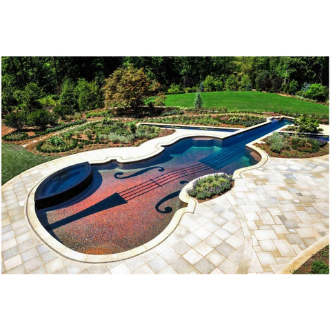 Piscina de piscina Mosaica de cerámica de cerámica