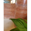 Revestimiento de pared de travertino rojo piedra flexible