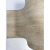 Panel de pared de travertino de corte de vena piedra flexible