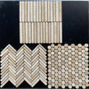 Travertine Mosaic Bathoding Pared