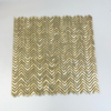 Mosaico de oro para interiores de aluminio sólido17