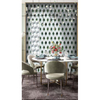 Mosaico de vidrio de color verde para acento Wall-KQS71