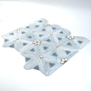 Glass de vidrieras florales Mosaic-HBS41