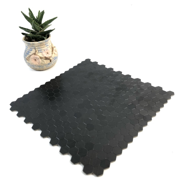 Peel de fuego y mosaico de placa para salpicaduras