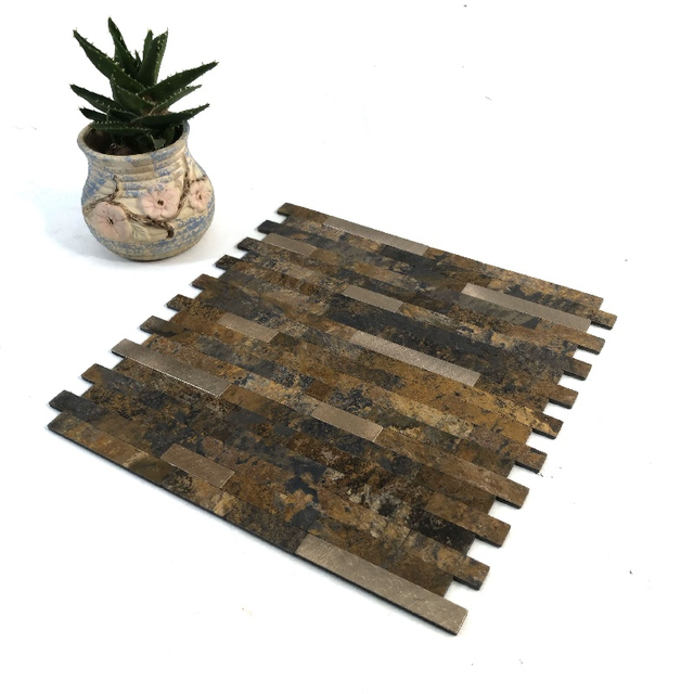 Mosaico de aluminio impermeable