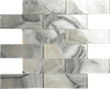 Mosaico de vidrio de mármol - Agate Stone03