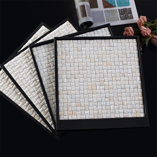 Mosaico de concha arqueada 3D-SM06