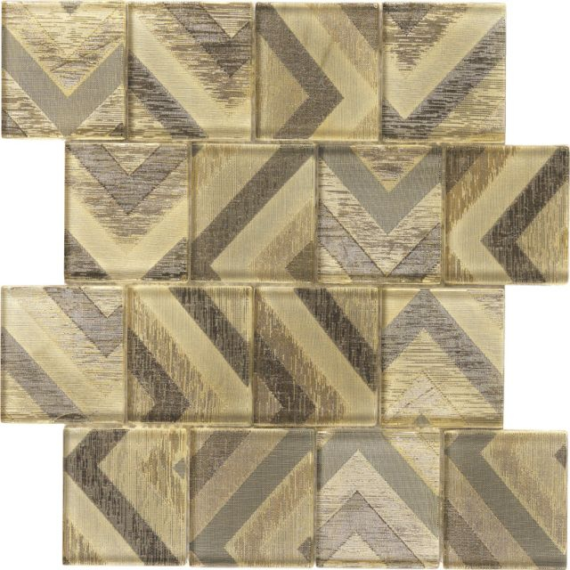 Mosaicos de vidrio cuadrados-SquareA