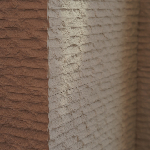 Tablero de piedra de revestimiento de piedra de superficie curva