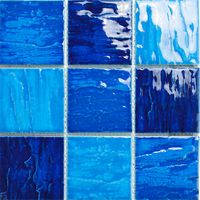 Azulejos cerámicos personalizados para piscinas - Wave