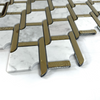 Mosaico de mármol moderno-DSM35 Miseno
