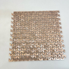 Mosaico de aluminio de oro rosa para proyectos de bricolaje-sak08