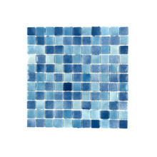 Azulejo mosaico de vidrio reciclado de 300X300MM-JS2529