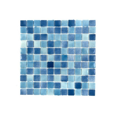 Azulejo mosaico de vidrio reciclado de 300X300MM-JS2529