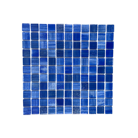 Arte de mosaico de vidrio de playa- LC25407