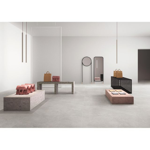 Azulejo de porcelana para edificios comerciales-Nova Stone Rice Grey