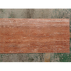 Revestimiento de pared de travertino rojo piedra flexible