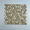 Travertine Mosaic Bathoding Pared